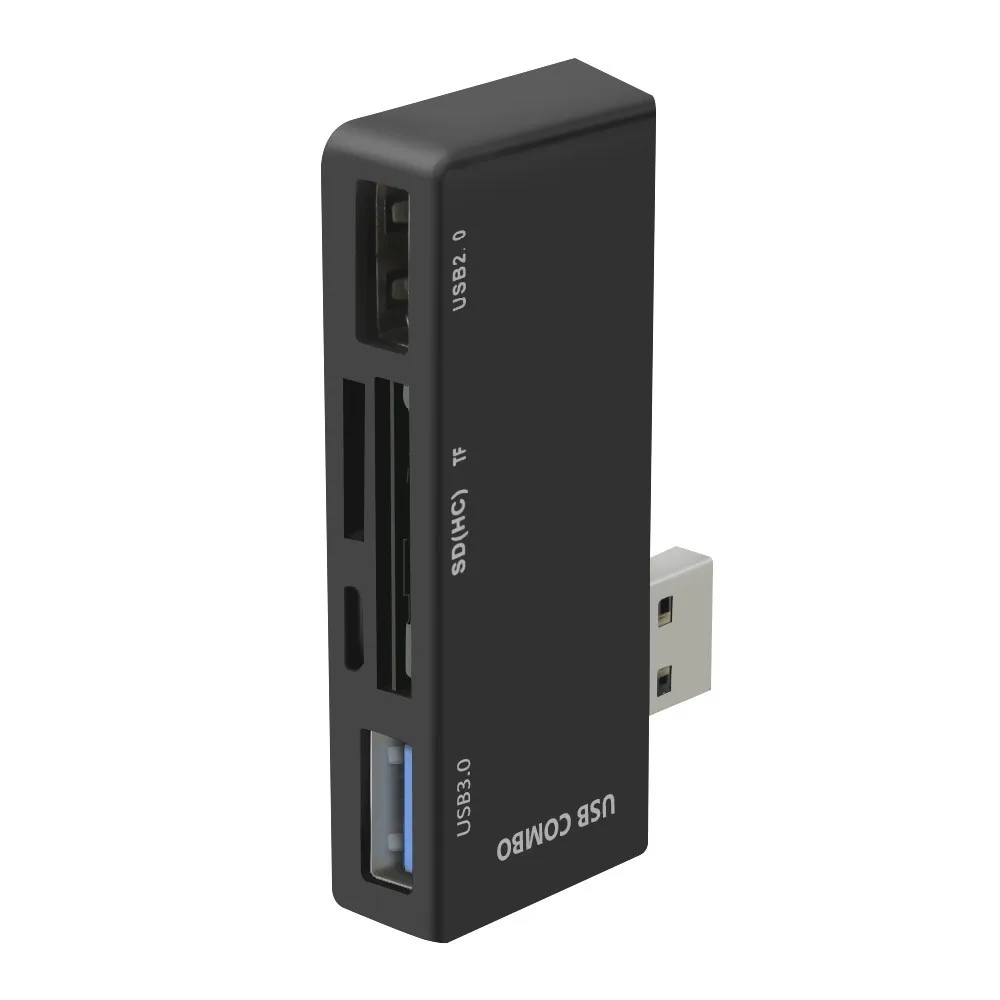 CHYI Multi Hub адаптер для USB 3 0 + 2 SD TF Card Reader Micro Charge Port сплиттер Microsoft Surface Pro|USB-хабы| |