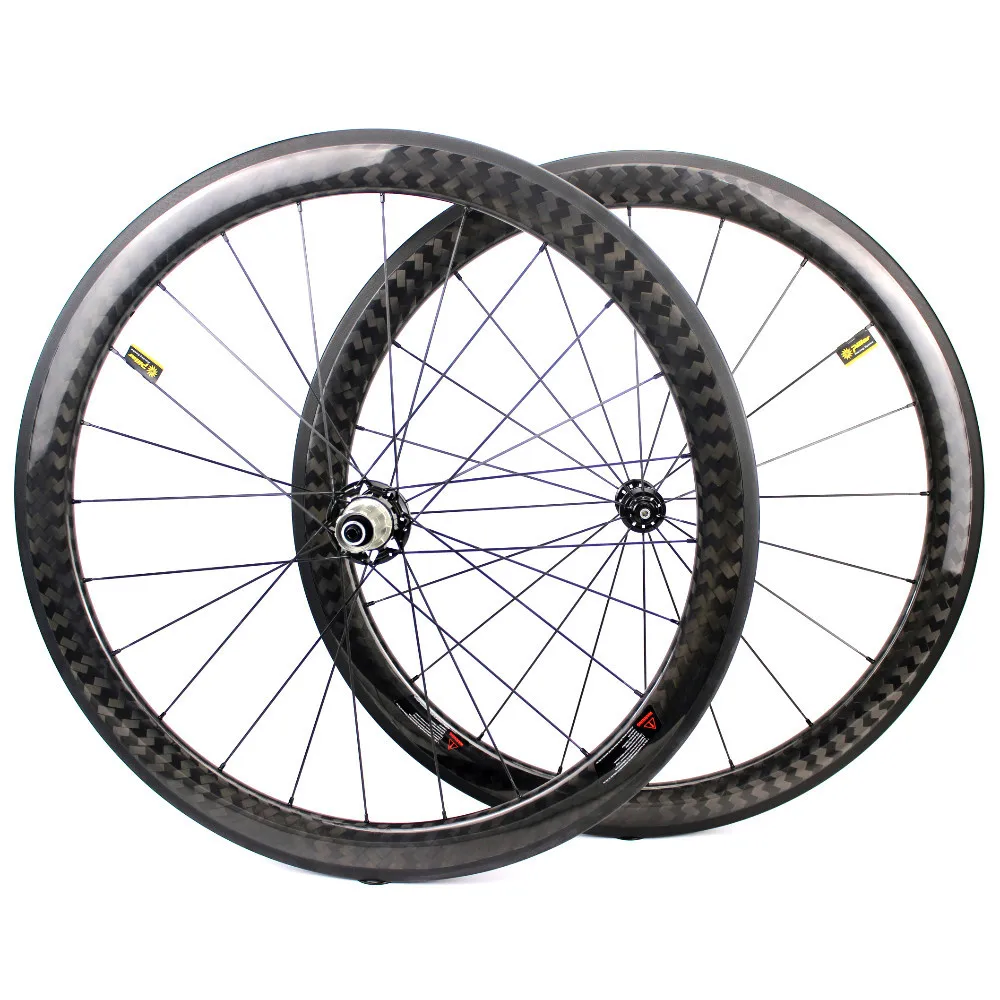 Колеса ELITEWHEELS 700c Дорожные Углеродные колеса 50 мм более широкие Аэро обода