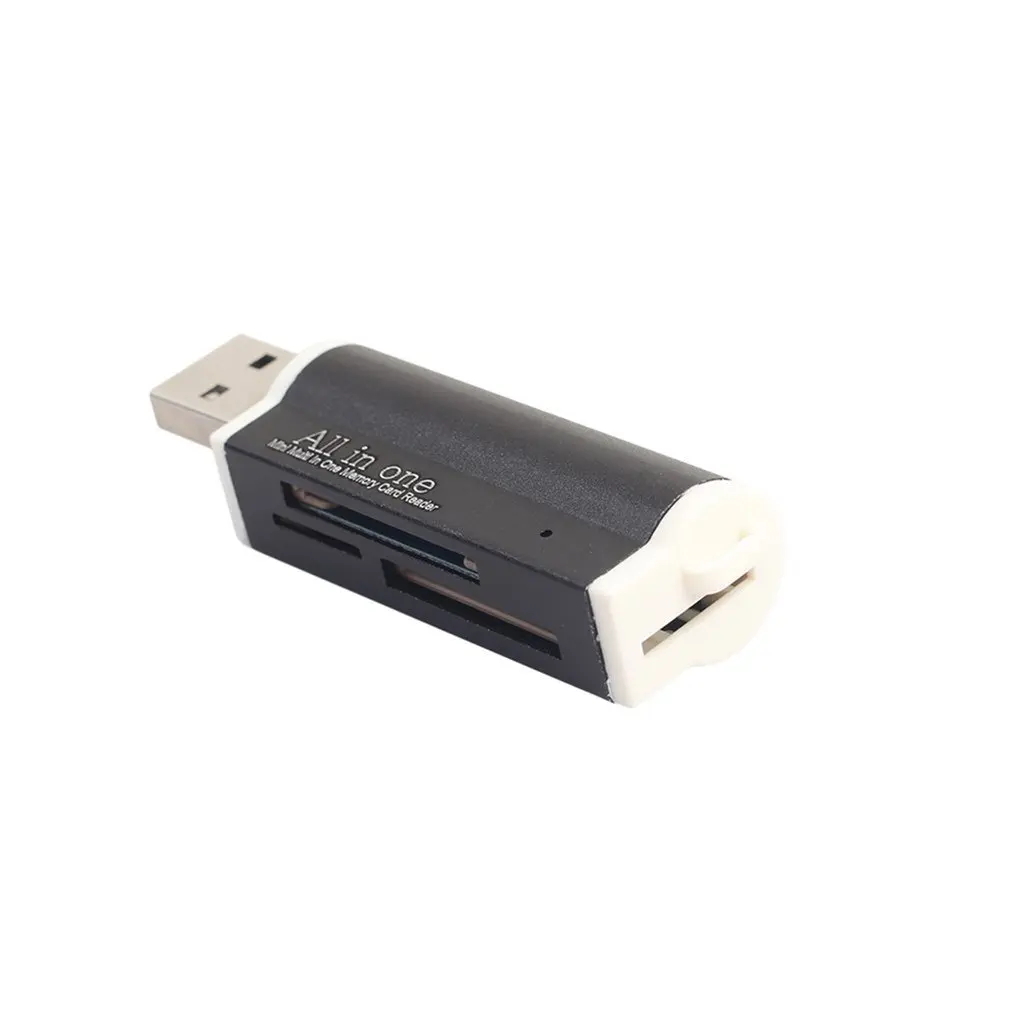 Портативный USB 2 0 все в 1 мульти устройство чтения карт памяти TF MMC SDHC M2 Memory Stick MS Duo