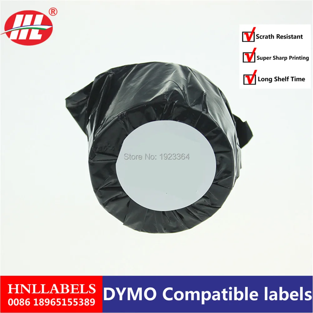 4 рулона DYMO LABEL 400 450 Duo Twin Turbo 99015 54x70 мм Label DYMO99015 DYMO99015|Самоклеящаяся Бумага| |