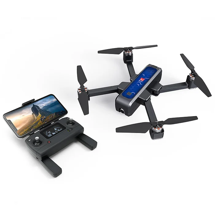 MJX B4W 5G wifi FPV ультразвуковой портативный Дрон gps бесщеточный складной