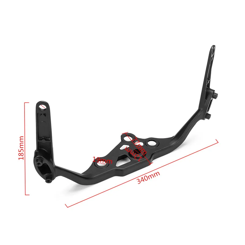 Держатель для передних фар HONDA CBR954RR CBR900RR 2002 2003 CBR 900 954 черный предварительно