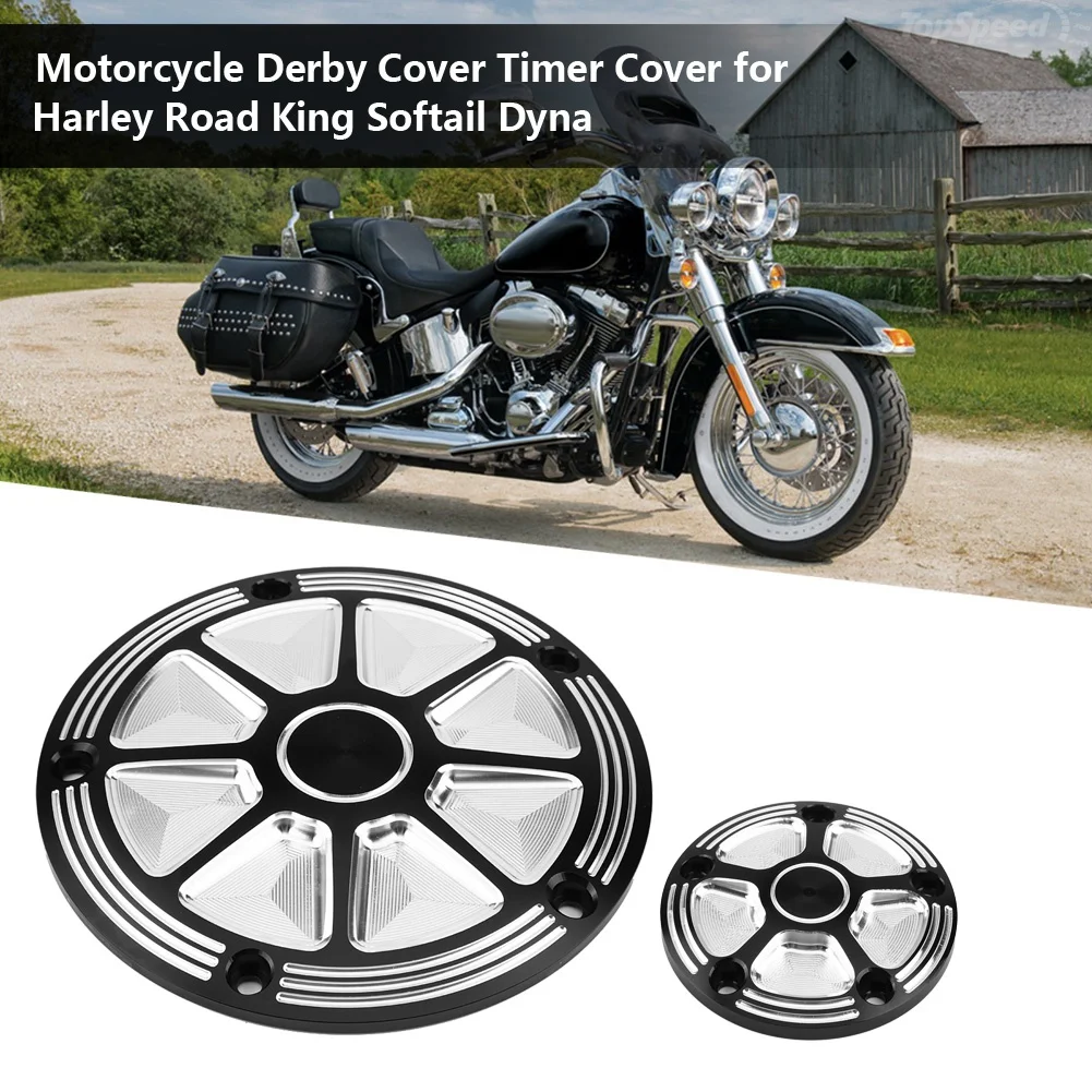 Чехол Дерби для мотоцикла 2 шт. чехол с таймером времени Harley Road King Softail | Отзывы и видеообзор