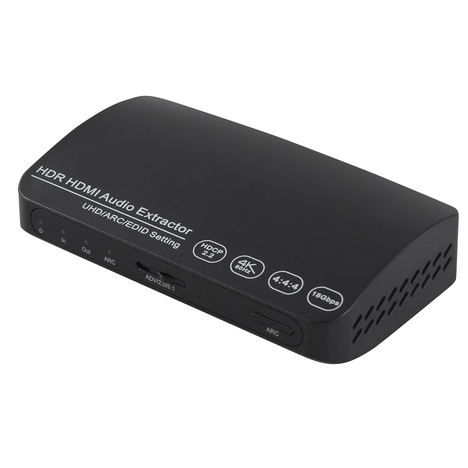 Лучшие предложения 4K 60Hz 18 Гбит/с HDMI аудио экстрактор к + оптический (Spdif)+ L/R(RCA)