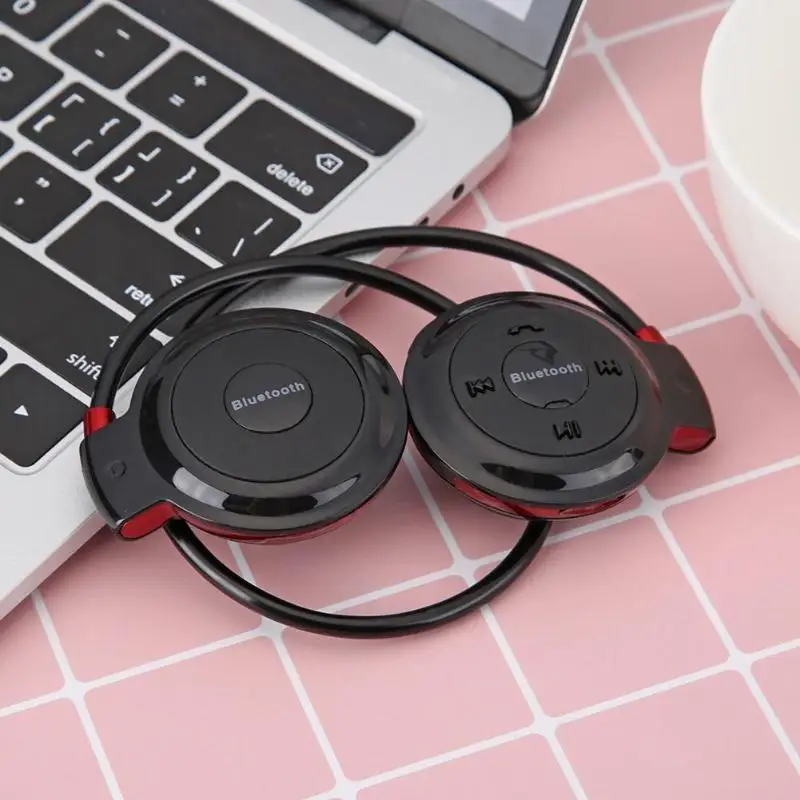 Мини 503 fm радио наушники спортивные музыкальные стерео беспроводные Bluetooth для