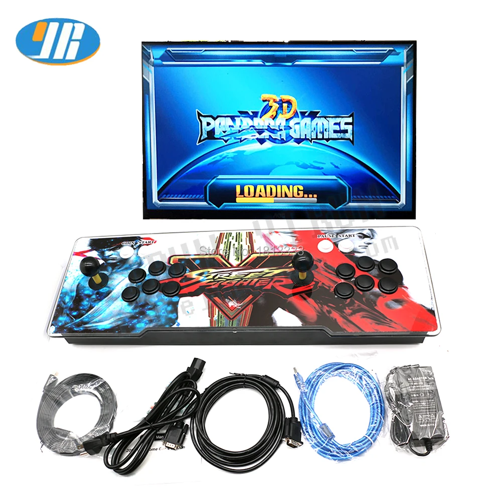 2200 в 1 Аркада консоль с Tekken 6 3D игры корейский/английский/японский джойстик