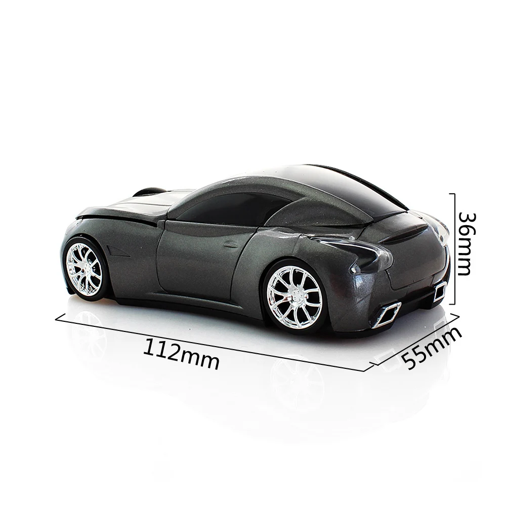 CHYI 2 4 Ghz Автомобильная беспроводная мышь Спортивная 1600 DPI USB компьютерная