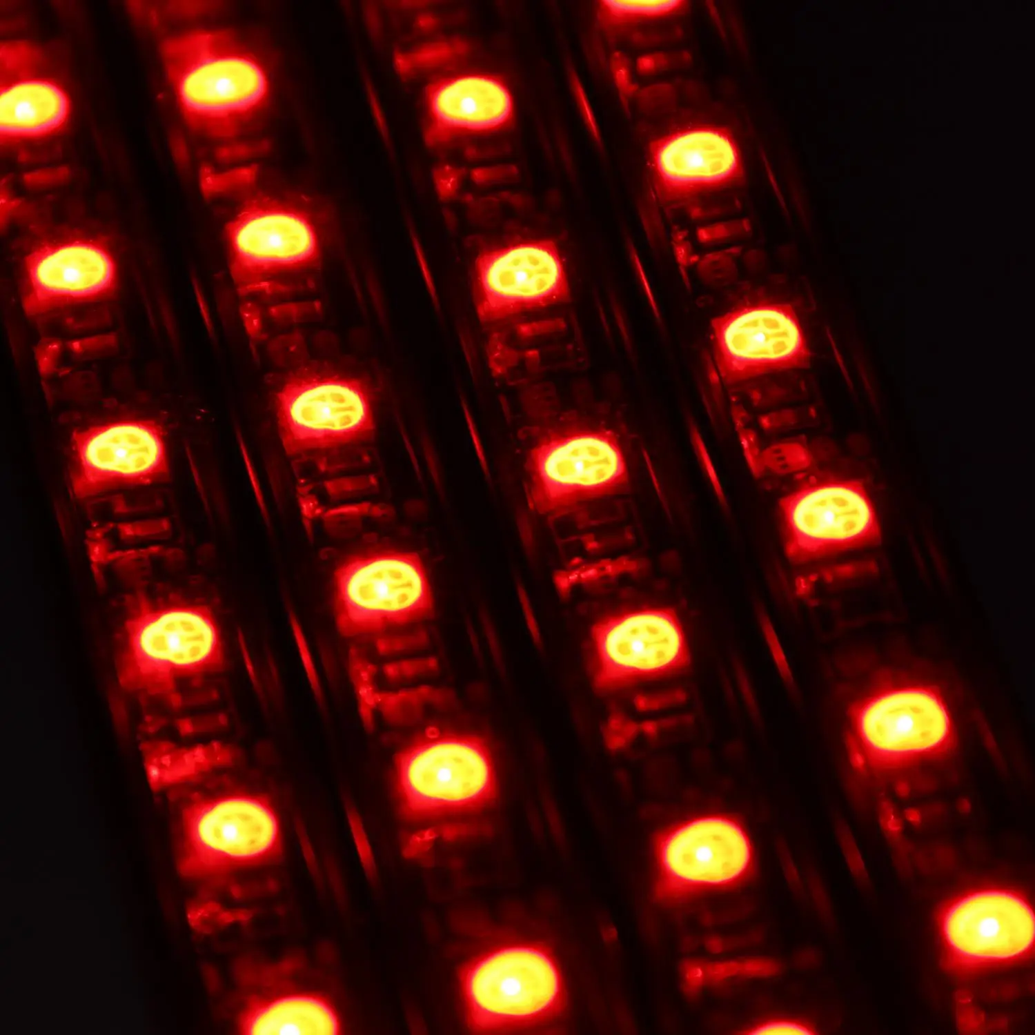 USB 4X18LED DC12V огни беспроводное управление музыкой 8 цветов RGB автомобильные