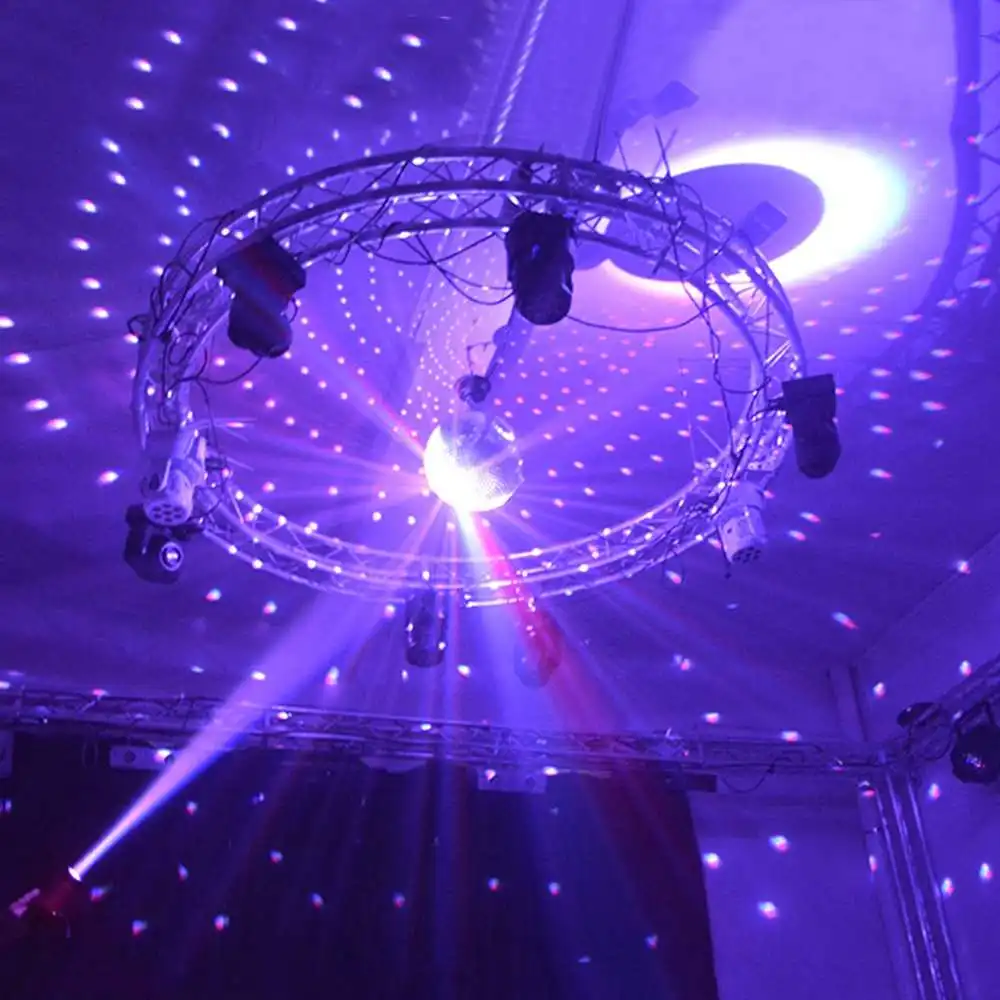 

CLAITE AC110V/AC220V 1.5 RPM / 3 RPM Glass Rotating Mirror Ball Motor Reflection Disco for Christmas Light Lighting Effect
