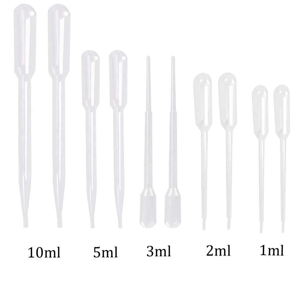 1ml , 2ml , 3ml , 5ml , 10ml Disposable Plastic Pipette Transparent Laboratory Dropper Pipettes духи guerlain 1ml 5ml