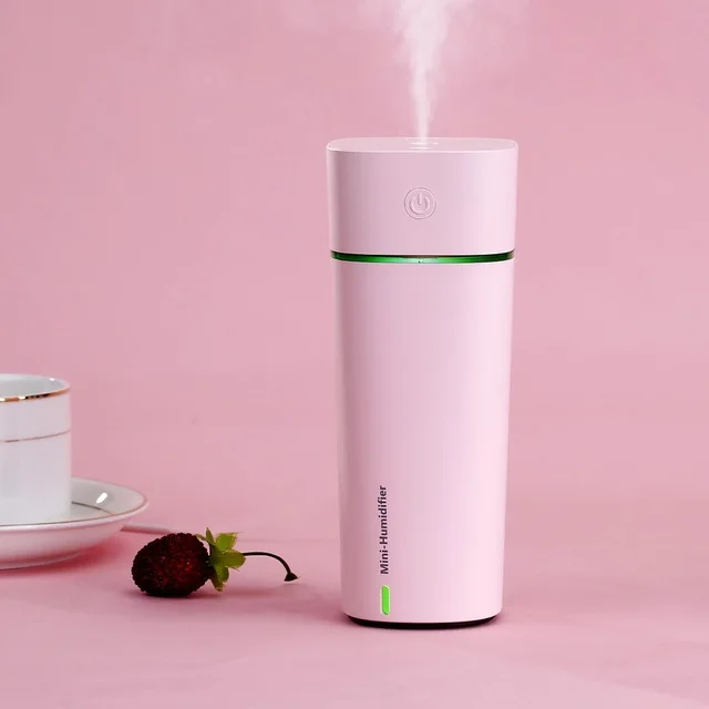 USB Mini Cute 3 In 1Cup Shape Humidifier 240Ml Air Essential Oil Diffuser With Usb Fan Aroma Lamp Aromatherapy | Бытовая техника