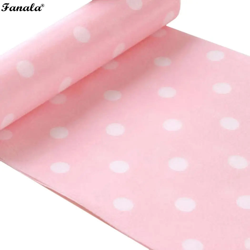 Kitchen Rose Strawberry Pattern PET Cabinet 100g Desktop Drawer Mat Dot Home Bar Restaurant etc Pad | Дом и сад