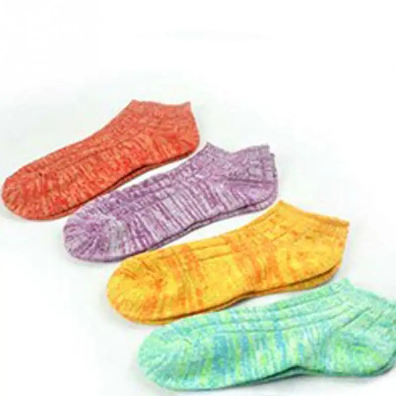 Однотонные женские носки невидимые по щиколотку дышащие тонкие лодочкой 1