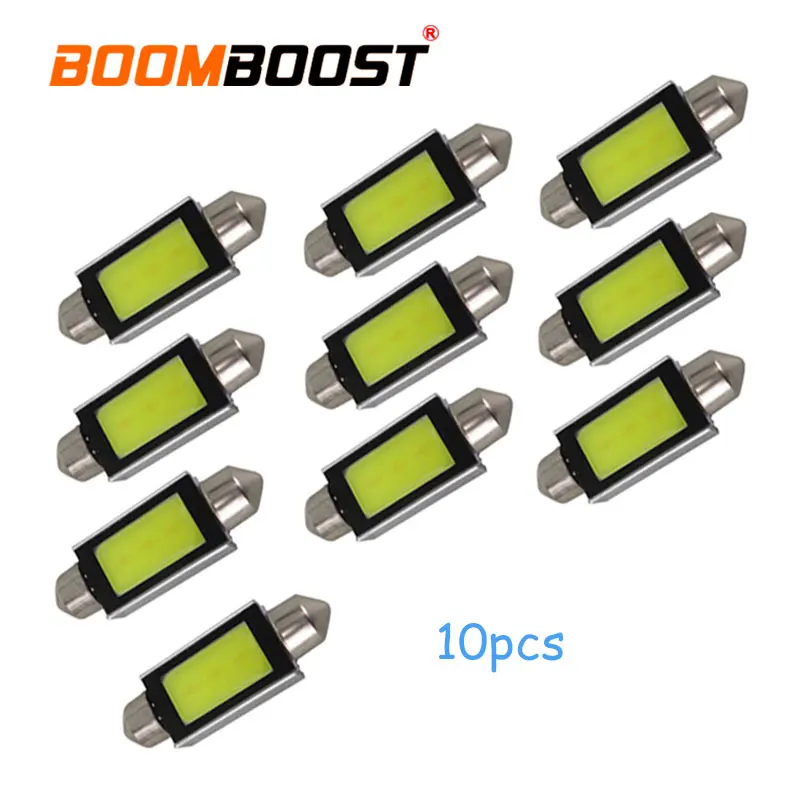 big promotion 41mm 12V 1W COB F-estoon LED Car Bulb Auto Led Light Lamps parking 13 pieces | Headlight Bulbs(LED)
