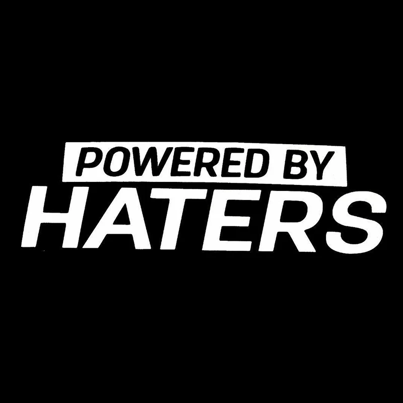 Виниловая наклейка на окно автомобиля грузовика мотоцикла от Haters дрейф Jdm |