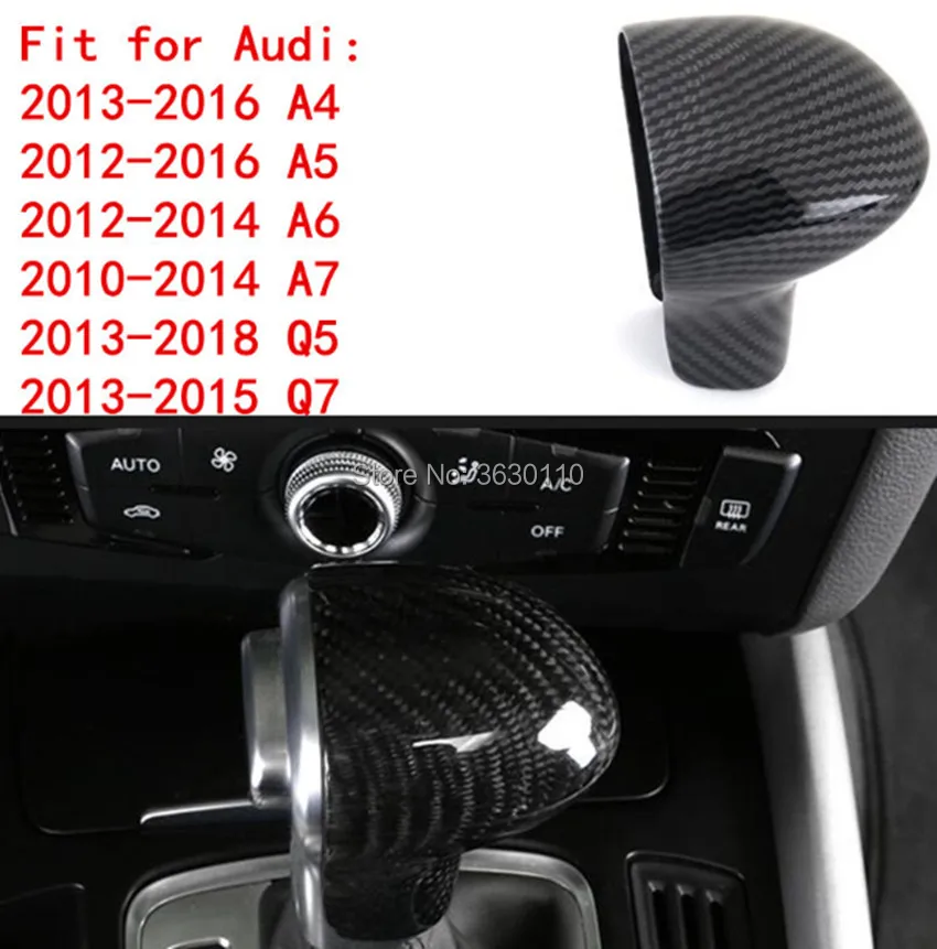 Gear Shift Cover Plastic Shifter Decoration stick Knob For Audi A4 B8 B9 A5 A6 C7 A7 Q5 Q7 S4 S5 S6 S7 Accessories Car Styling | Автомобили