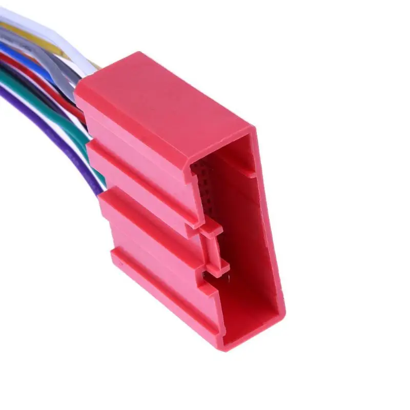 Автомобильный стерео CD плейер радио адаптер электропроводки разъем для Mazada