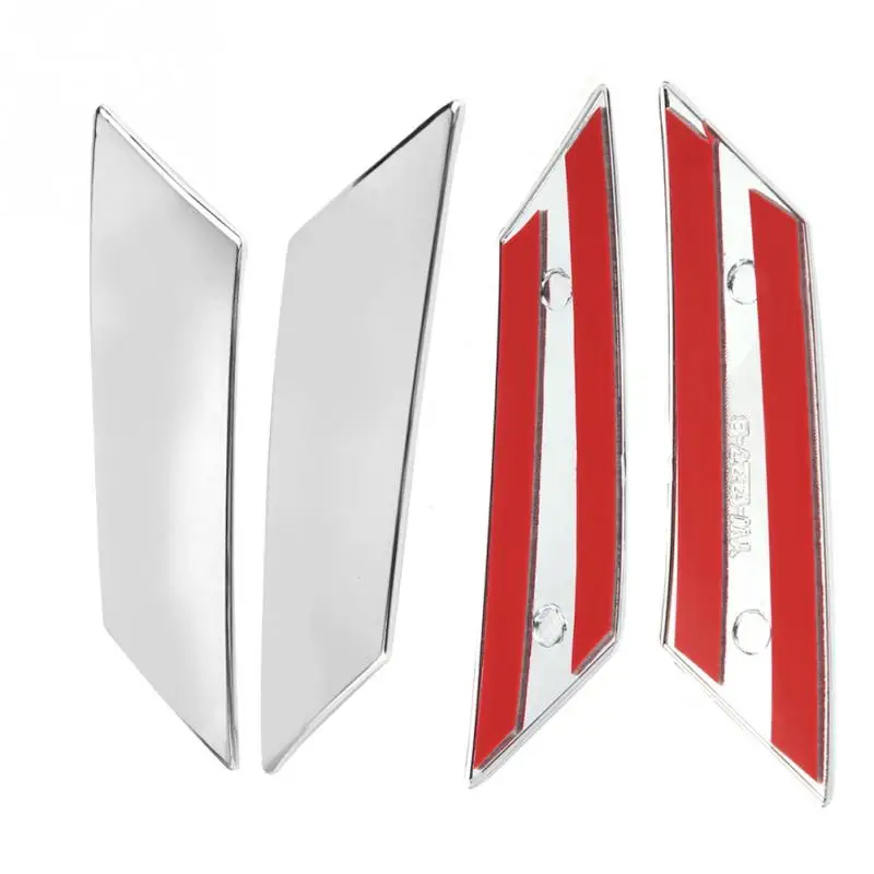 2 шт. накладка на заднюю часть автомобиля полоски блестки Формовочная отделка