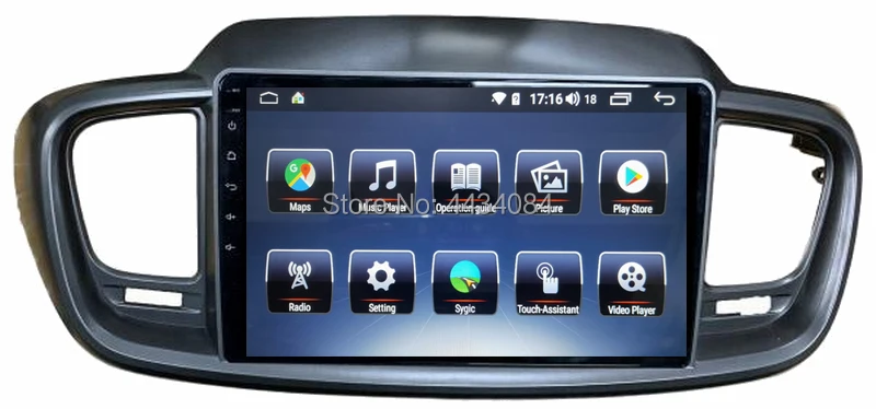 Ouchuangbo 2.5D IPS экран Автомобильный навигатор gps аудио для Kia Sorento RHD Поддержка 8 core carplay