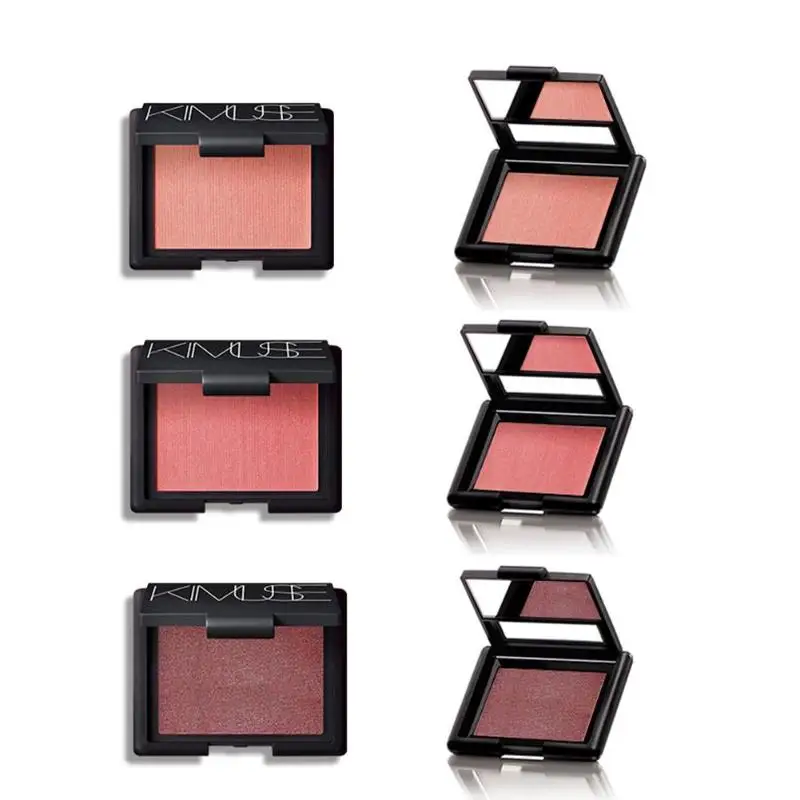 KIMUSE Natural Blush Makeup Face Blusher 5 Colors Base Mineral Palette Powder Long Lasting | Красота и здоровье
