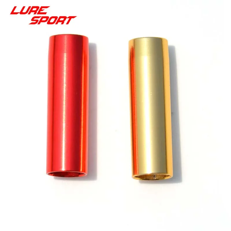LURESPORT 6 шт. алюминиевая трубчатая катушка 35 мм часть сиденья ветрозащитная