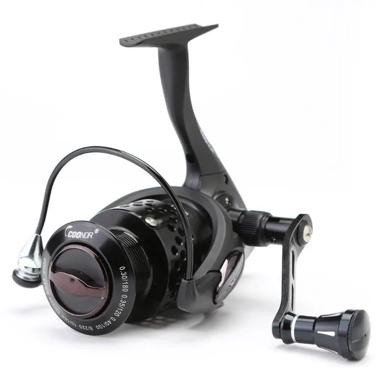 SA11 Spinning Fishing Spool Reel Coil Boat Rock Wheel Accessories main body plastic + wire cup metal Black Color | Спорт и