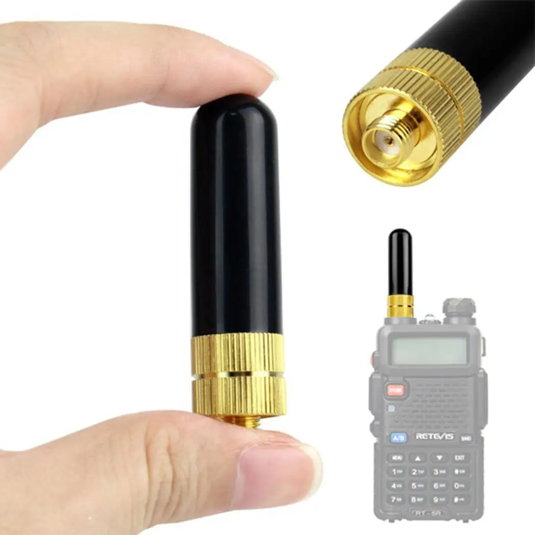 RT 805S антенна УКВ СКВ SMA F короткая иди и болтай Walkie Talkie 10 Вт M прямой штекер BNC для