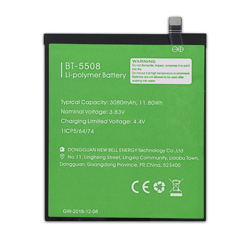 Mcdark 3080mAh BT 5508 батарея для LEAGOO T8S аккумуляторная AKKU ACCU PIL мобильный телефон с