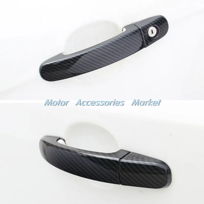 New Sport Carbon Fiber Style Door Handle Cover Trim for Ford Focus MK2 MK3 2005-2018 Sedan Hatchback ST RS | Автомобили и