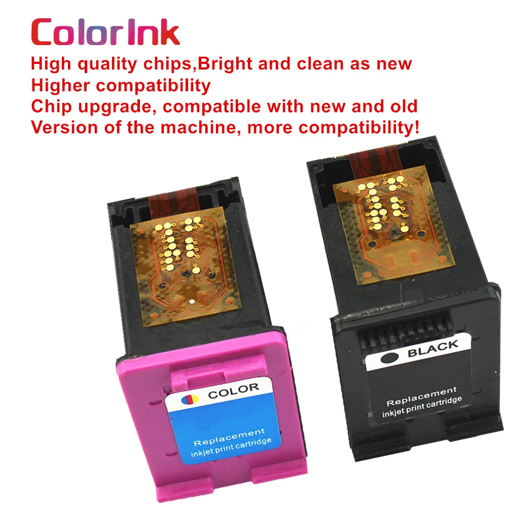 ColoInk 2 пакета для HP 338 XL 343 заправленный чернильный картридж Deskjet 6540 5740 5745 6520 460c 6840 PSC