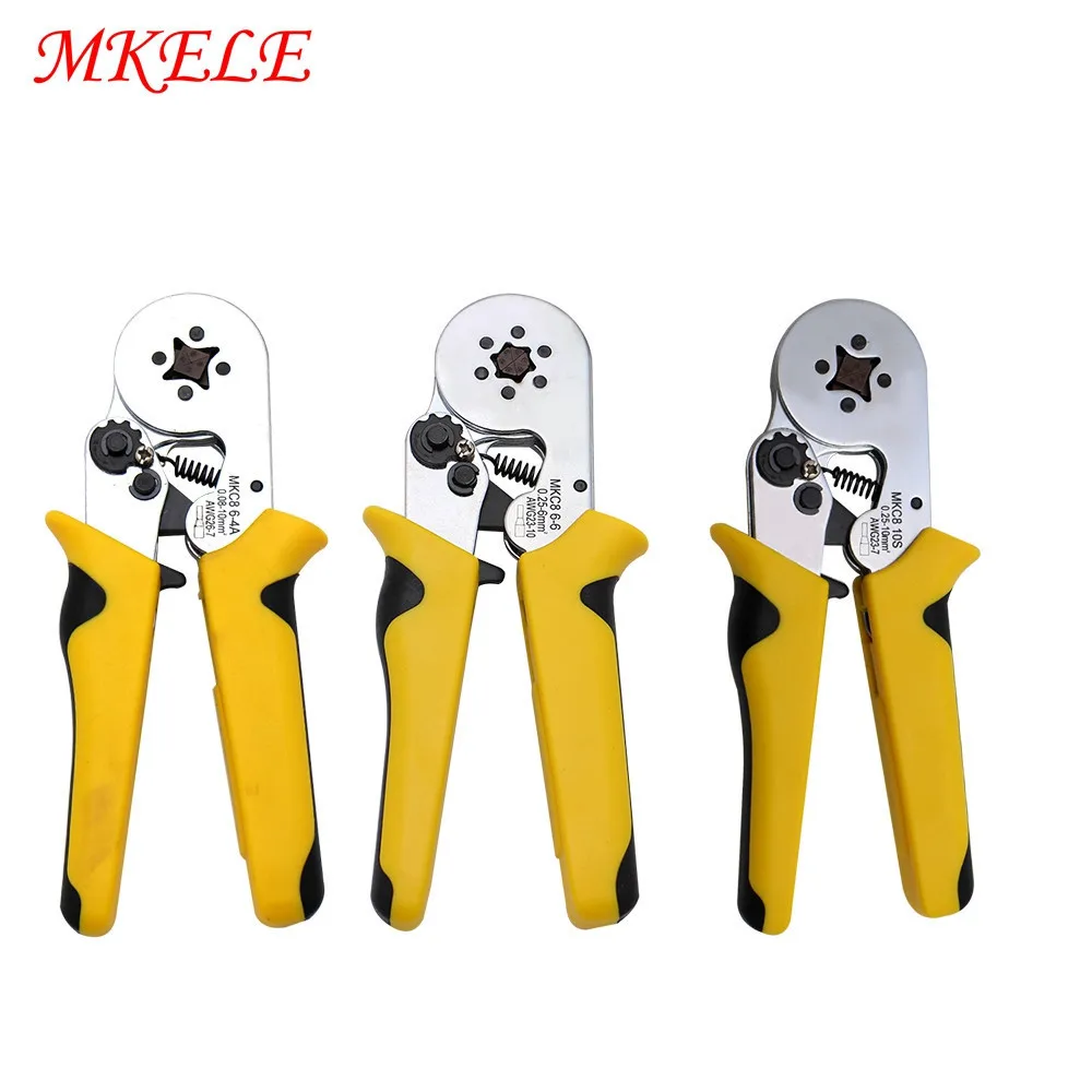 Crimping Tool HSC8 Cold Pressing Terminal Pliers Multi-function Needle Clamping Wire Electrical Tools Small Type | Инструменты