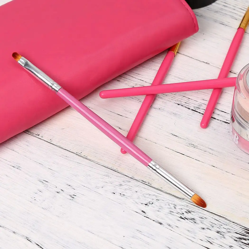 Nail Art Pen Dual Head Painting Drawing Brush 0.7cm/0.3inch Made of wooden handle and nylon bristles Tools | Красота и здоровье
