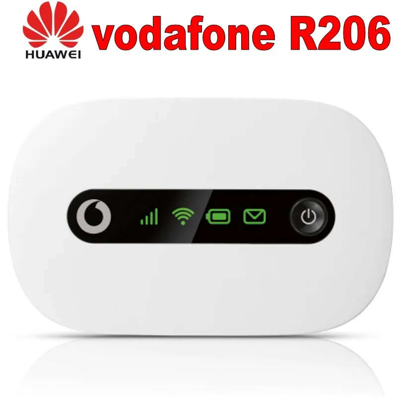 Vodafone R206 3G Мобильный Wi-Fi Hotspot 3g портативный маршрутизатор huawei мобильный |
