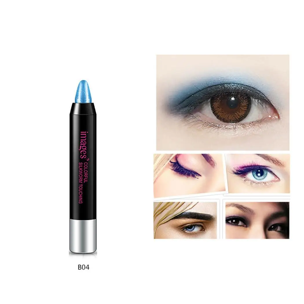 Женская мода waterproof Long-Стойкая подводка для глаз Silkworm Китай мазка 3 8g Eye Shadow Pen |