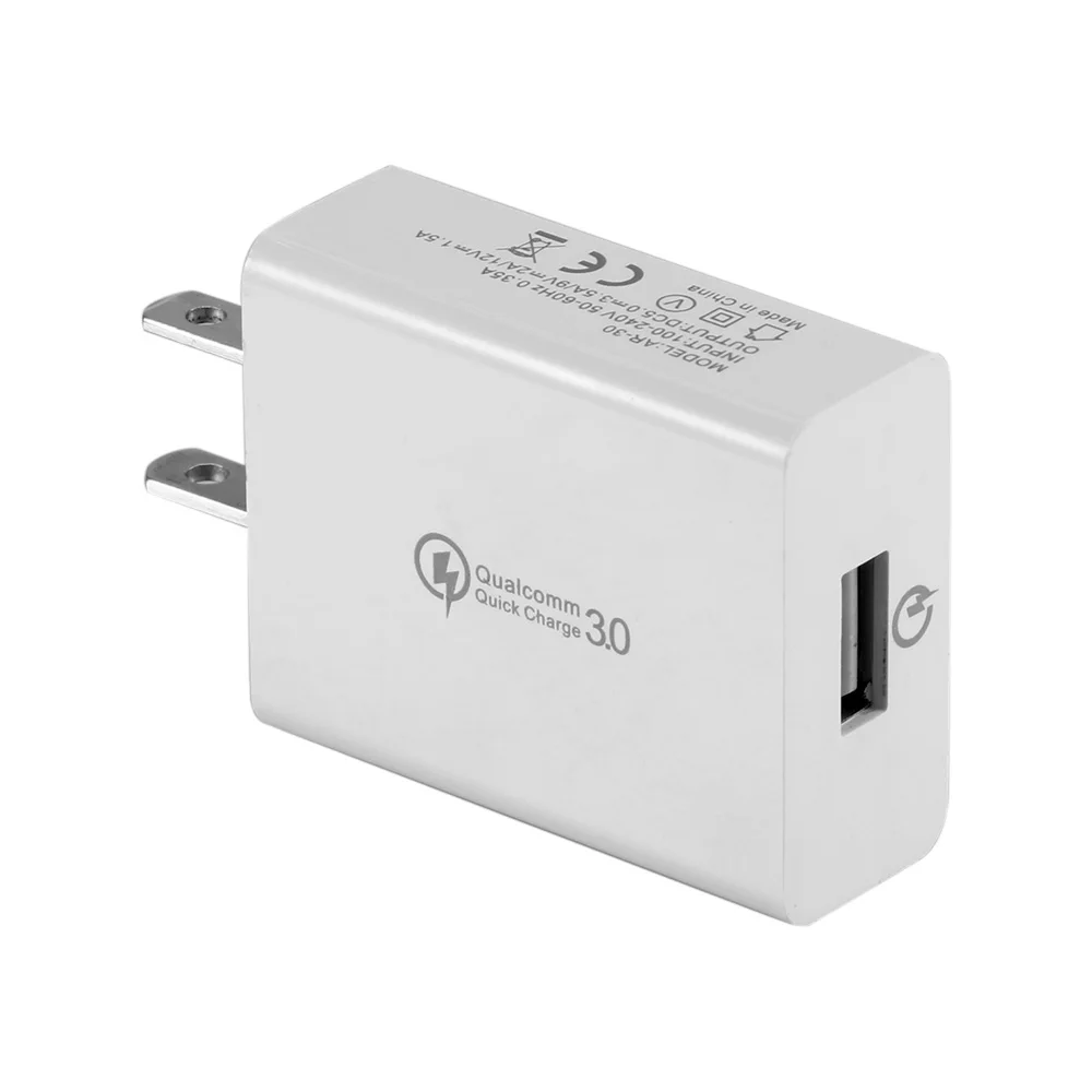 USB зарядное устройство быстрое 3 0 US EU штекер конвертер для iphone X 7 8 iPad Samsung S8 Huawei Xiaomi