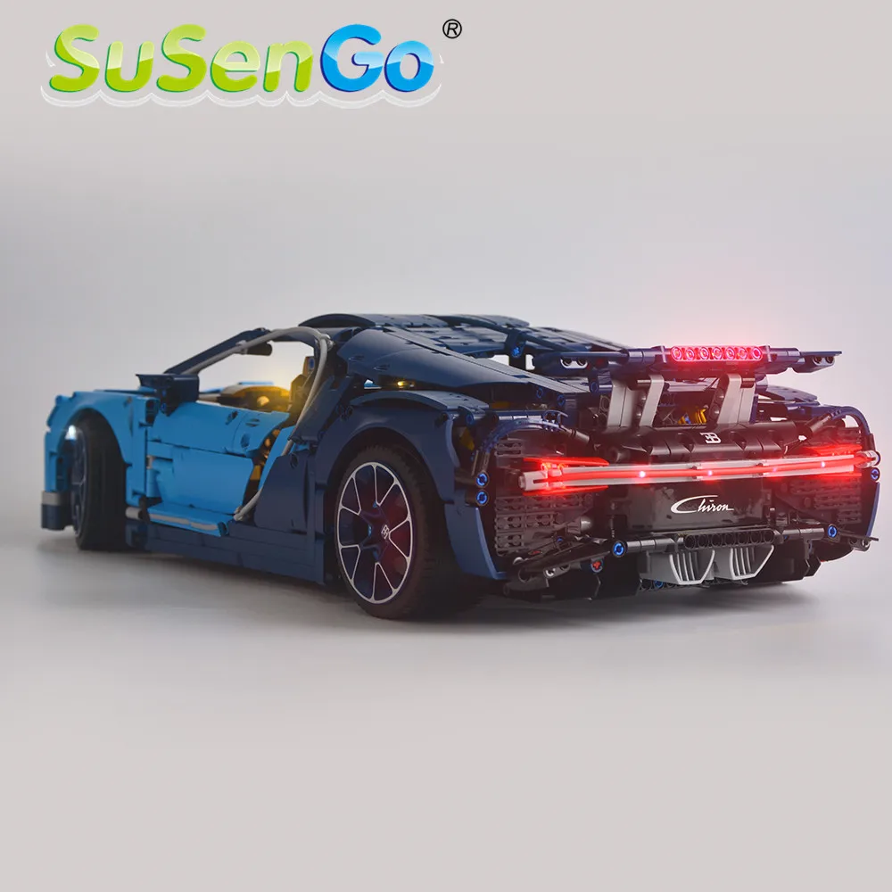 SuSenGo LED Light Kit For 42083 Compatible With 20086 , (NOT Include The Model) susengo led light kit for the 75828 ecto 1