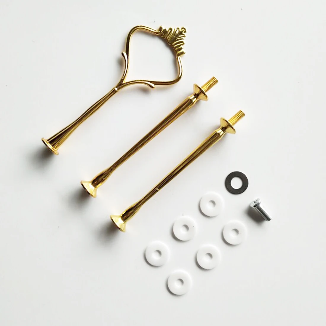 3 шт./лот 3-уровневая подставка в форме короны для фруктовых тортов стойка из