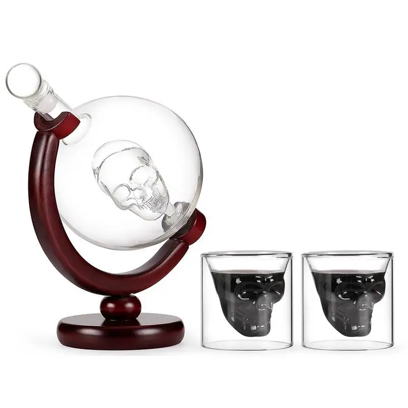 Графин для виски с круглым светом 800 мл| |