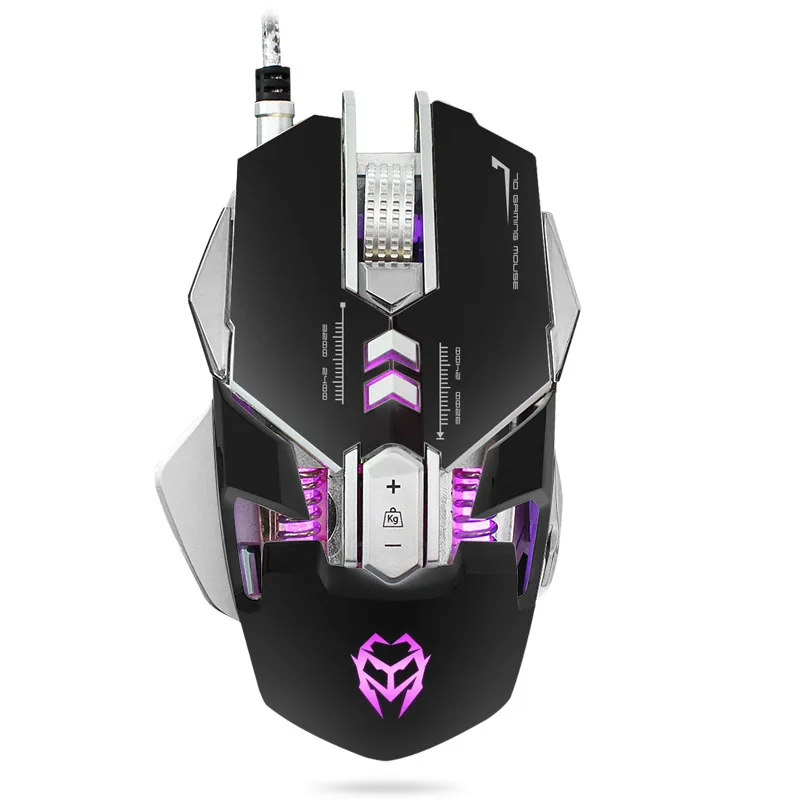 G560 профессиональная Механическая регулируемая светодиодная оптическая 7 кнопок