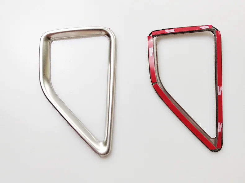 Автомобильная панель A pillar Air Outlet Vent Trim Frame Cover Sticker Car Styling 2 шт./компл. для Skoda Karoq 2017