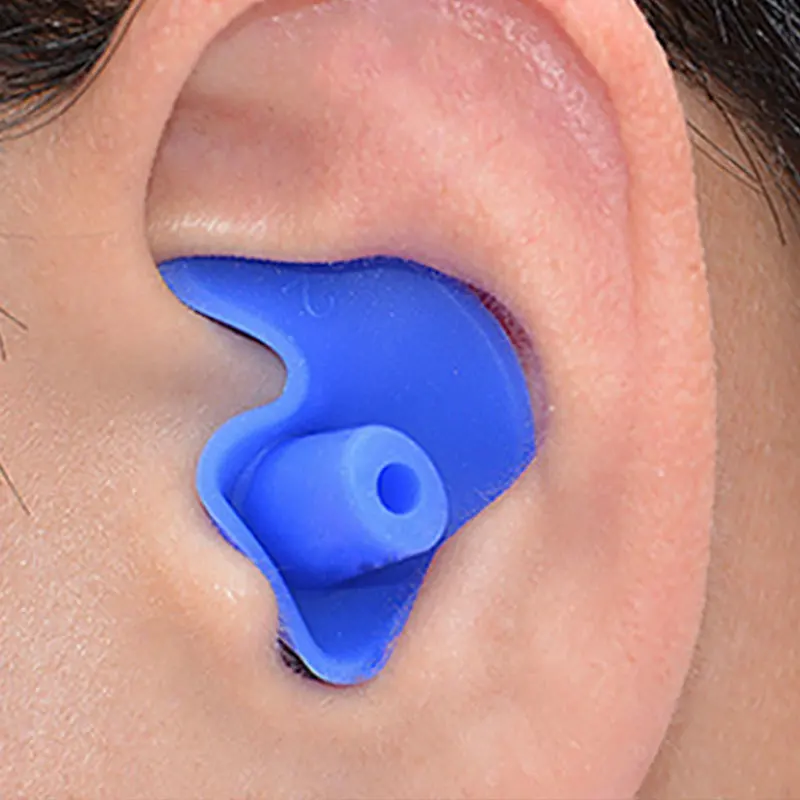 1 Pair Soft Silicone Ear Plugs Environmental Waterproof Dust-Proof Earplugs Diving Water Sports Women Men Swimming Accessories | Спорт и