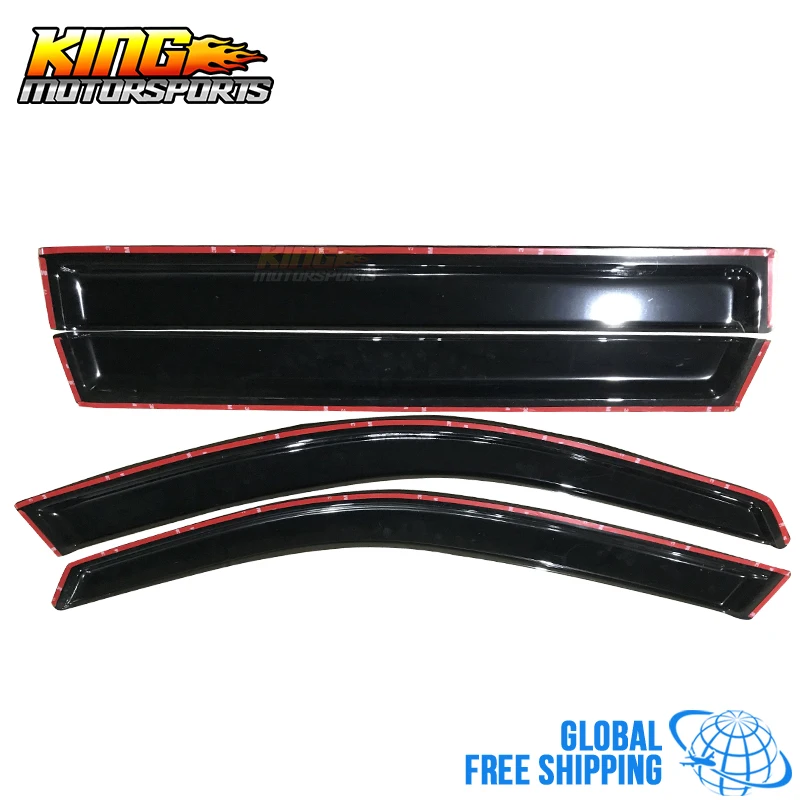 Fit For 03-08 Honda Pilot Acrylic Window Visors 4Pc Set Global Free Shipping | Автомобили и мотоциклы