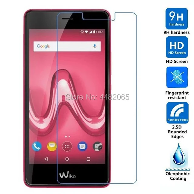 Для Wiko Jerry 3 Закаленное стекло 2.5D защитная пленка 9H Взрывозащищенный ЖК экран