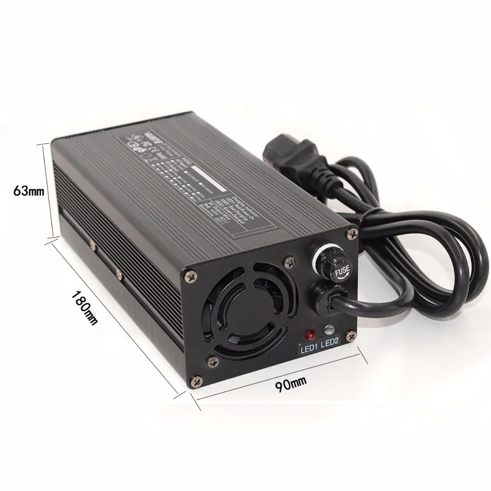 54 6v 7a lithium battery charger for 48v lithium battery electric motorcycle ebikes free global shipping