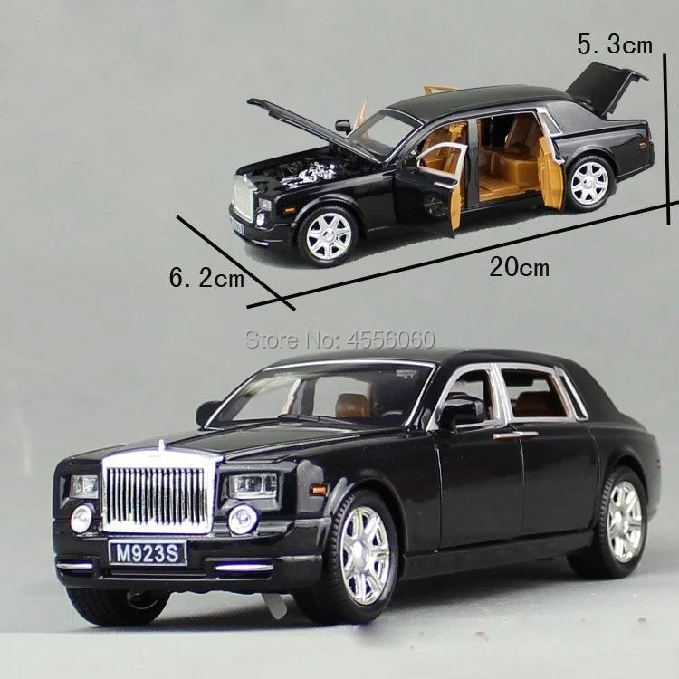 Весы 1:24 Rolls Royce Phantom эксклюзивная модель автомобиля литые машины из