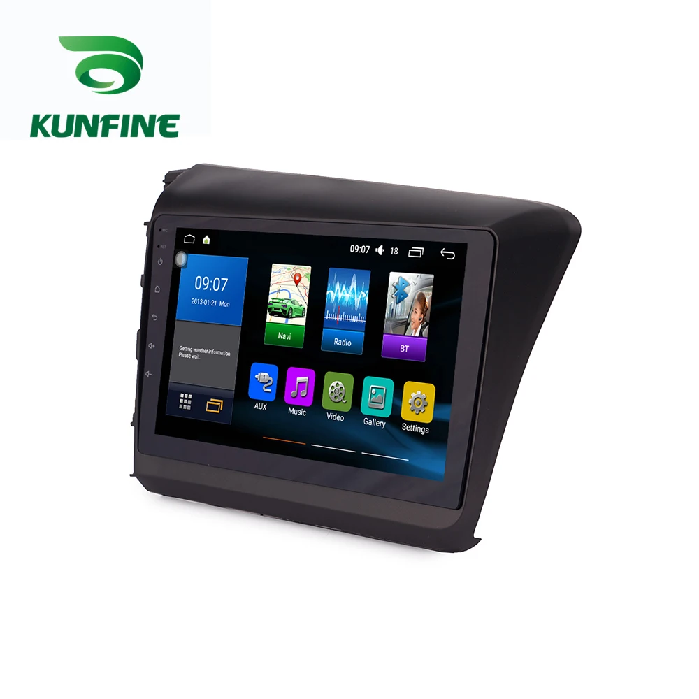 Восьмиядерный 1024*600 Android 8 1 автомобильный DVD GPS навигационный плеер Deckless стерео для