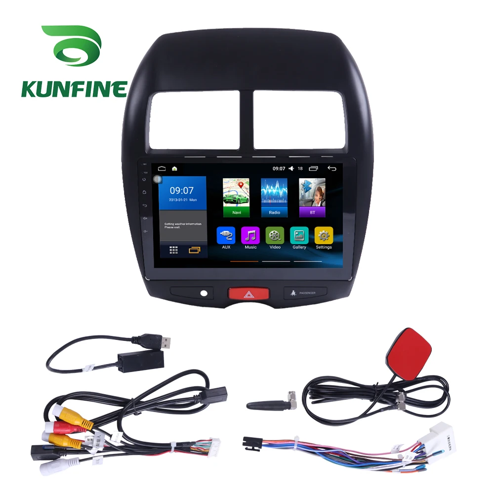 Восьмиядерный 1024*600 Android 8 1 автомобильный DVD GPS навигационный плеер Deckless стерео для