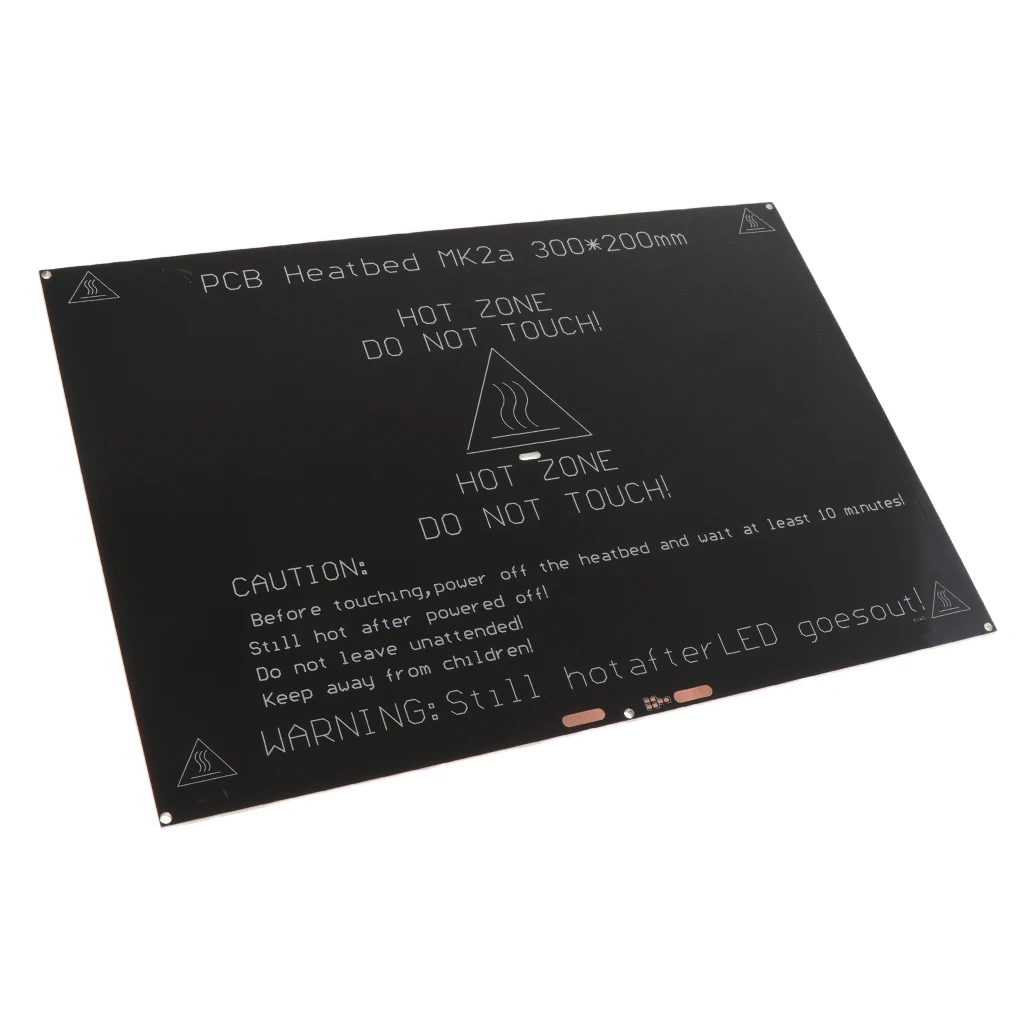 Подогреваемая кровать 200*300*3 мм алюминиевая плата 12v24v для MK3 MK2A 3D принтера|Детали и