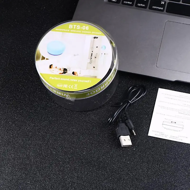 Водонепроницаемая присоска Bluetooth колонка в форме Кубка Ванная Комната Маленький