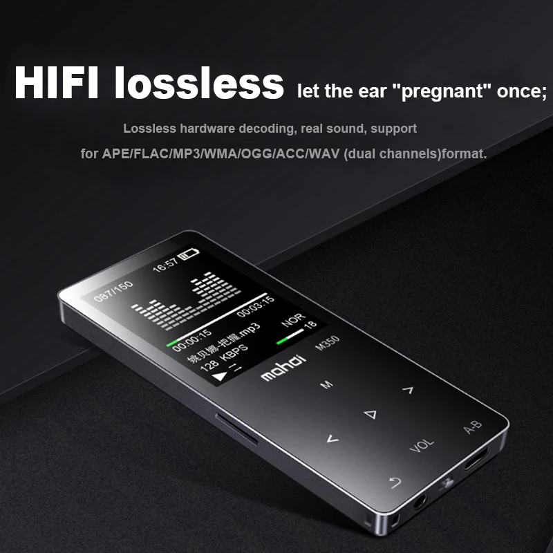 MP3 Music Player 8GB Portable Audio with Photo Viewer Build-in Speaker Headphone(Expandable Up to 128GB) | Электроника